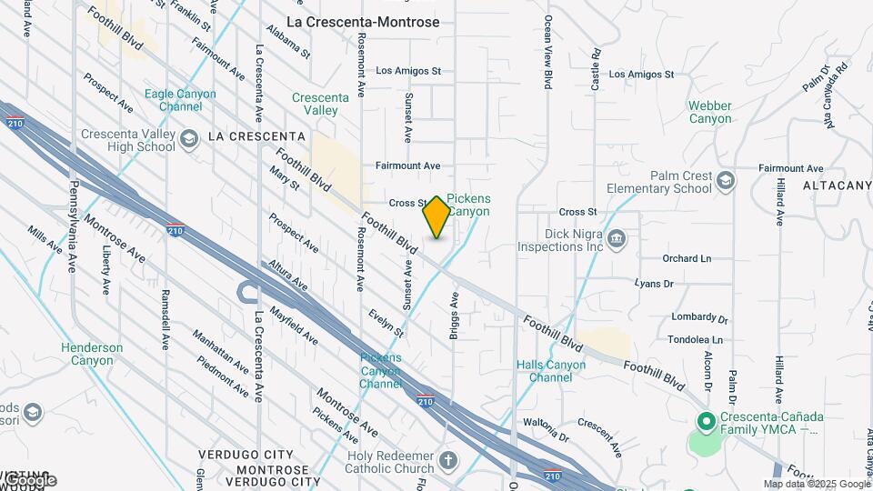 2415 1/2 Foothill Blvd Map and Location Details
