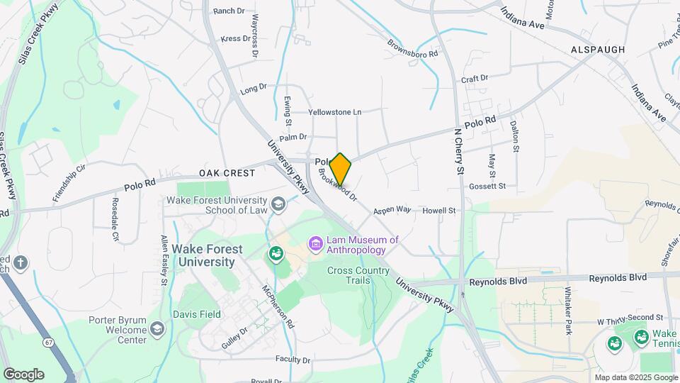 1456 Brookwood Dr Map and Location Details