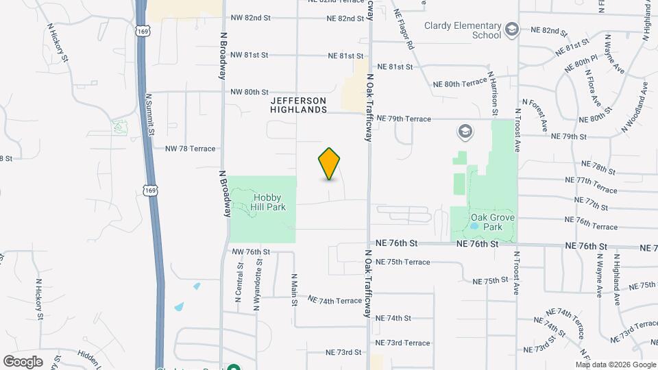 7740 N Grand Ave Map and Location Details