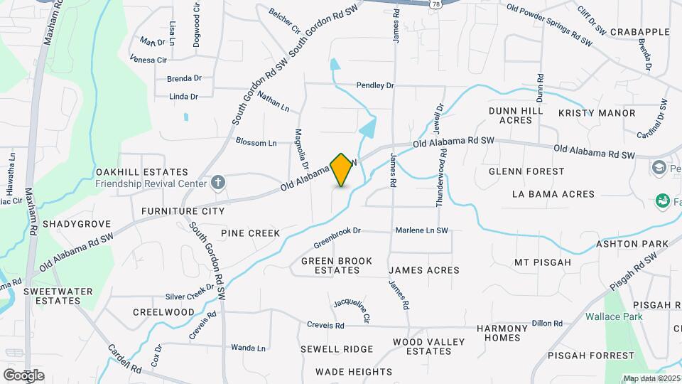6111 Pine Cone Ln Map and Location Details