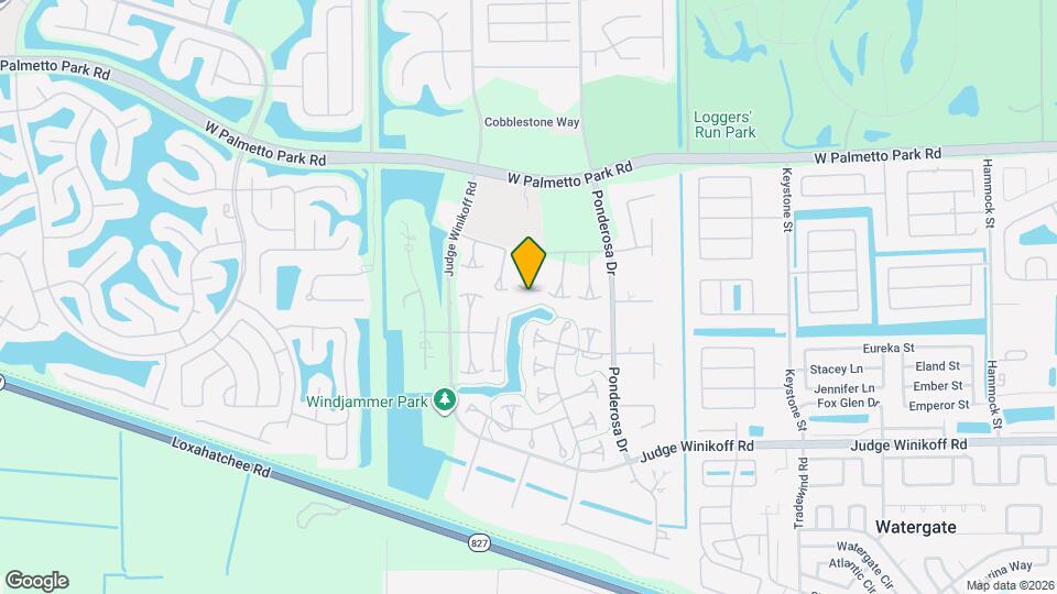 22312 Whistling Pines Ln Mapa y Detalles de la Ubicación