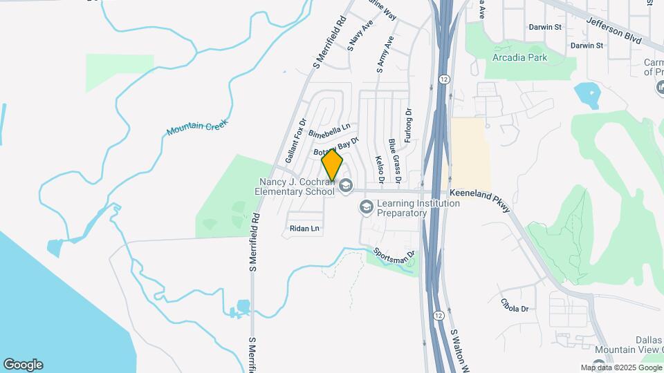 896 Keeneland Ct Mapa y Detalles de la Ubicación
