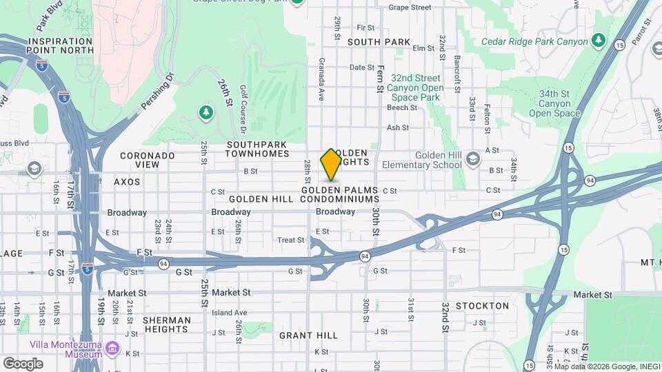 2872 C St Map and Location Details