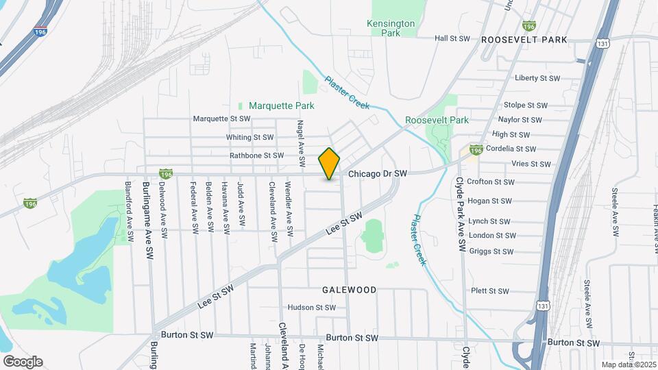 1119 Albers St SW Map and Location Details