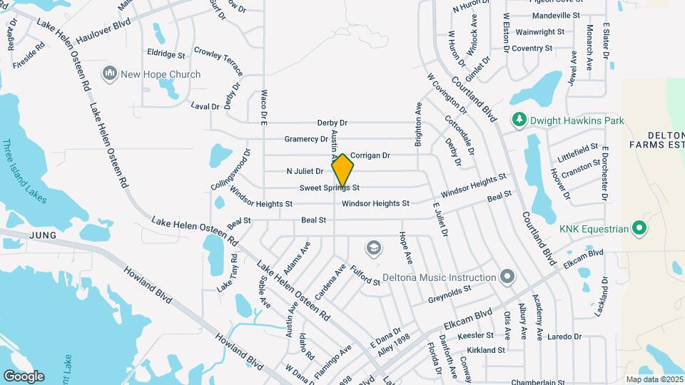 2749 Sweet Springs St Map and Location Details