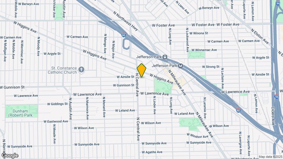 4851 N Central Ave Map and Location Details