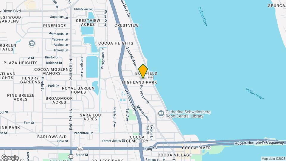 802 Forrest Ave-Unit -A Map and Location Details