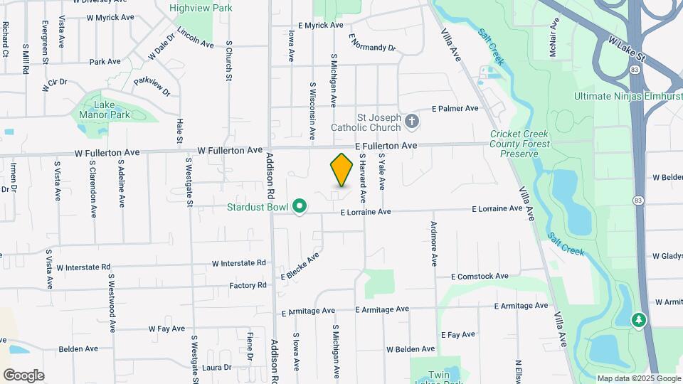 521 S Michigan Ct Map and Location Details