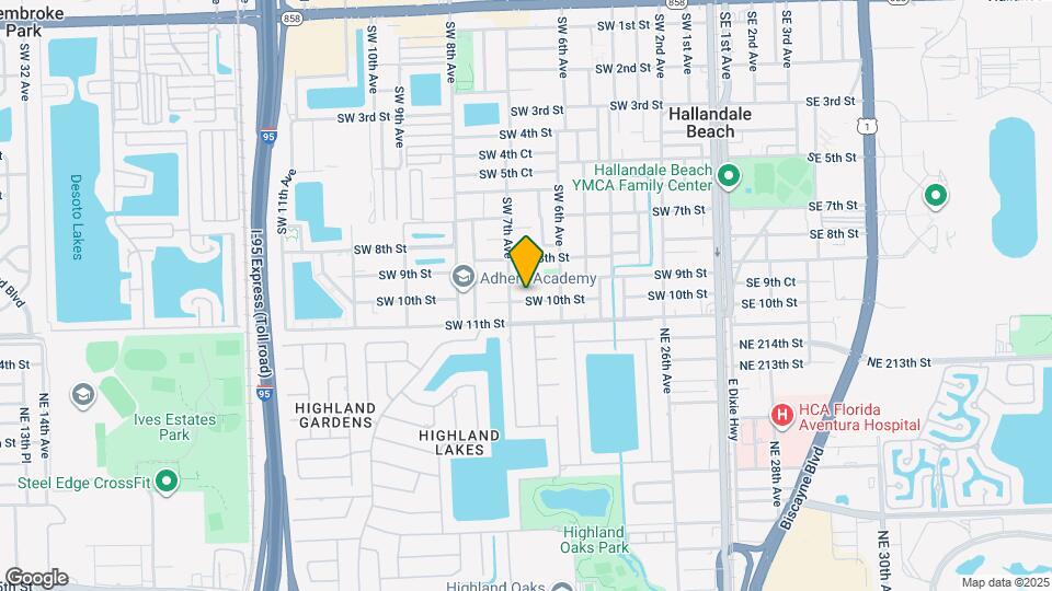 638 SW 10th St Mapa y Detalles de la Ubicación