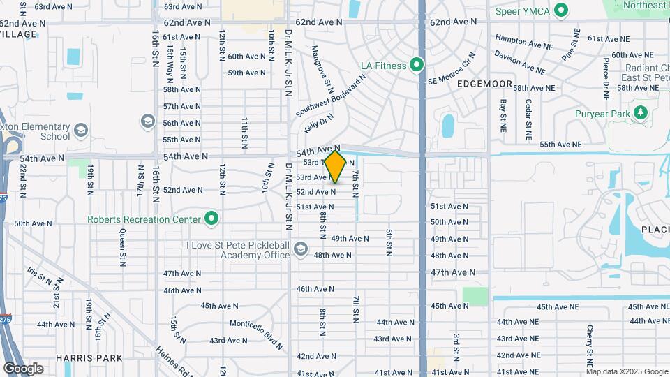 751 52nd Ave N Map and Location Details