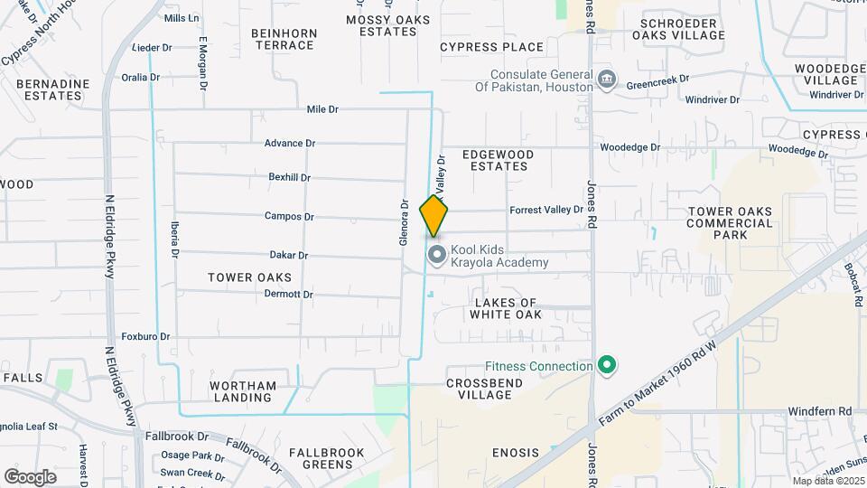 11507 Oak Valley Dr Map and Location Details