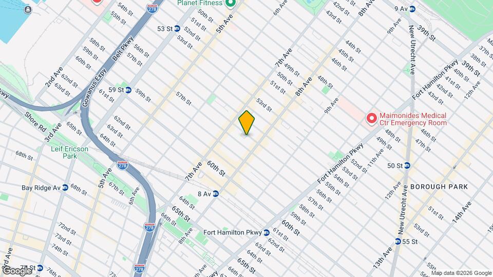 758 56th St, Unit 2 Map and Location Details