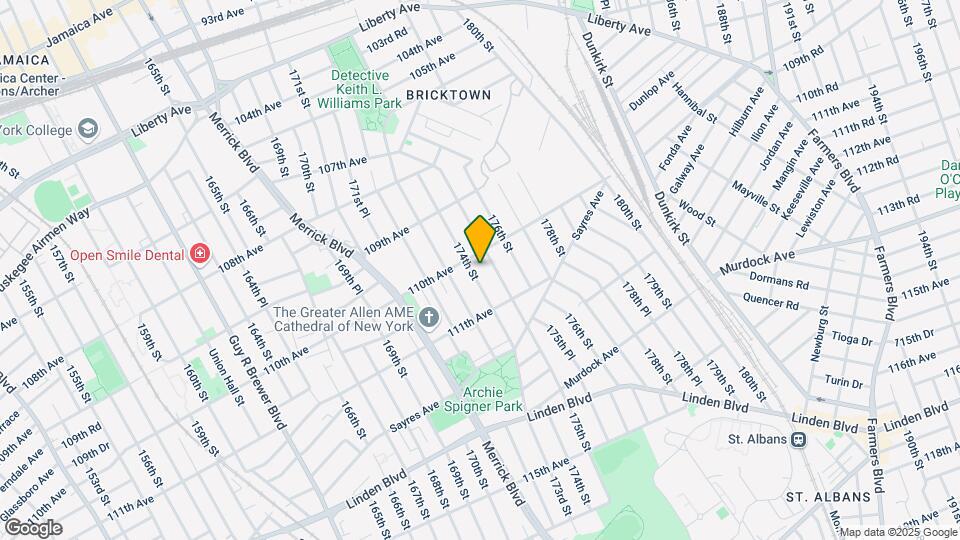 110-15 174th St Mapa y Detalles de la Ubicación