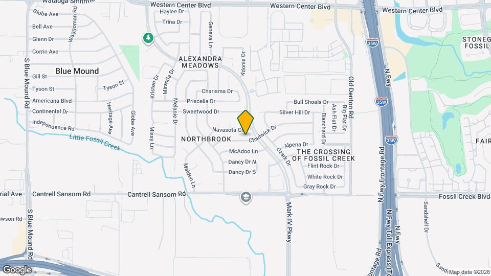 2457 Chadwick Dr Map and Location Details