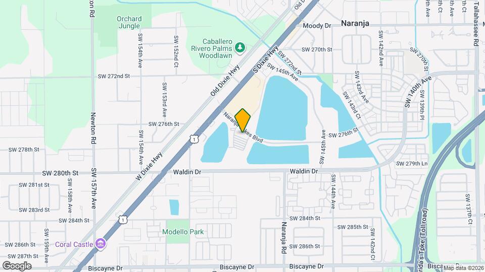 14830 Naranja Lakes Blvd, Unit A2R Map and Location Details