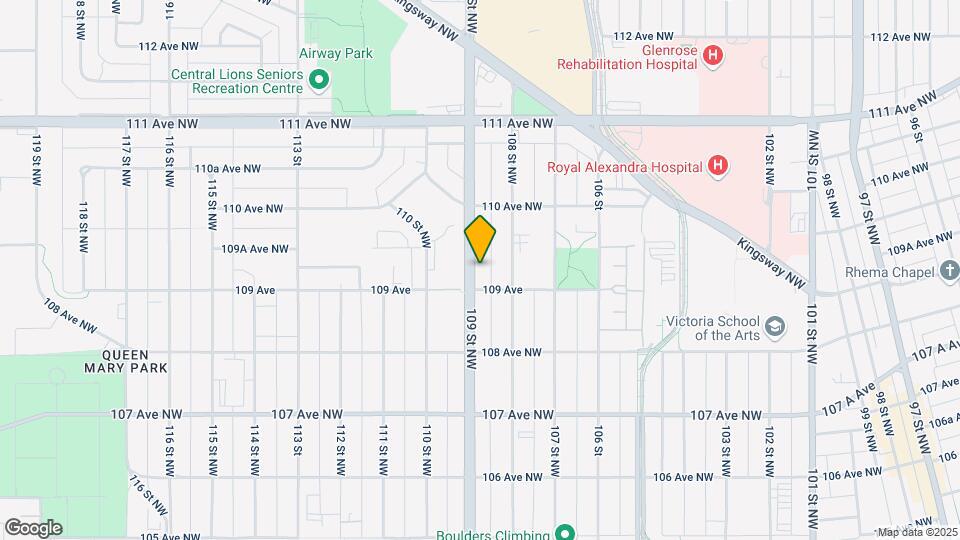 10917 109th St NW Map and Location Details