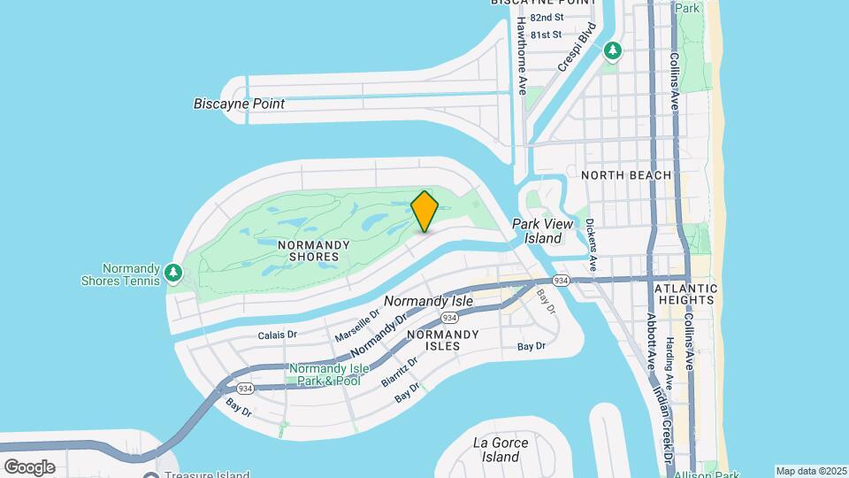 223 S Shore Dr Map and Location Details