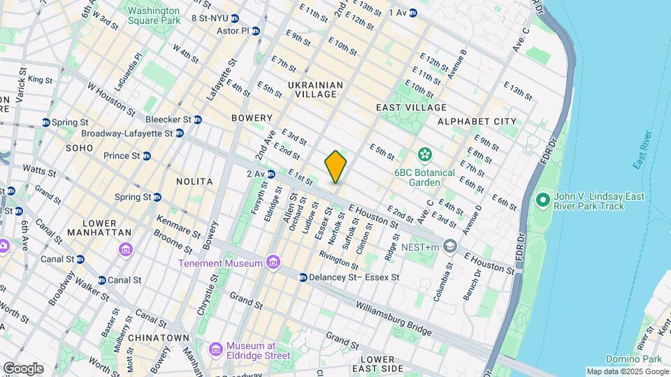 13 Avenue A Mapa y Detalles de la Ubicación