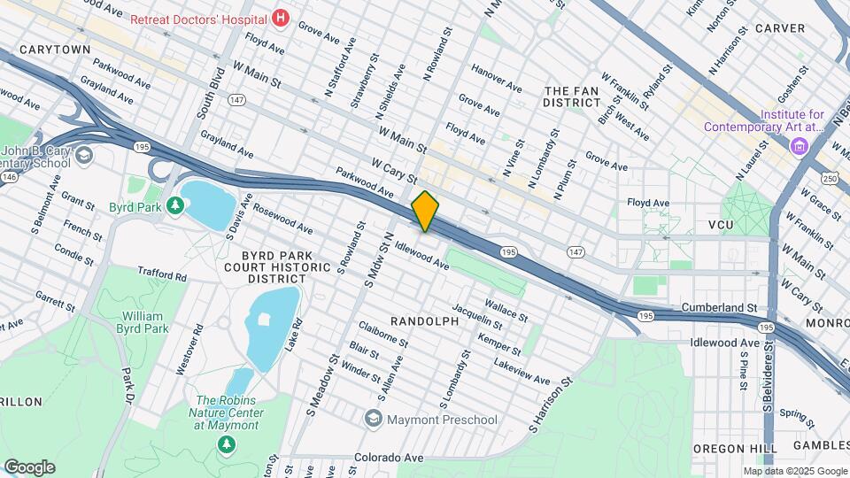 301 S Granby St-Unit -C Map and Location Details