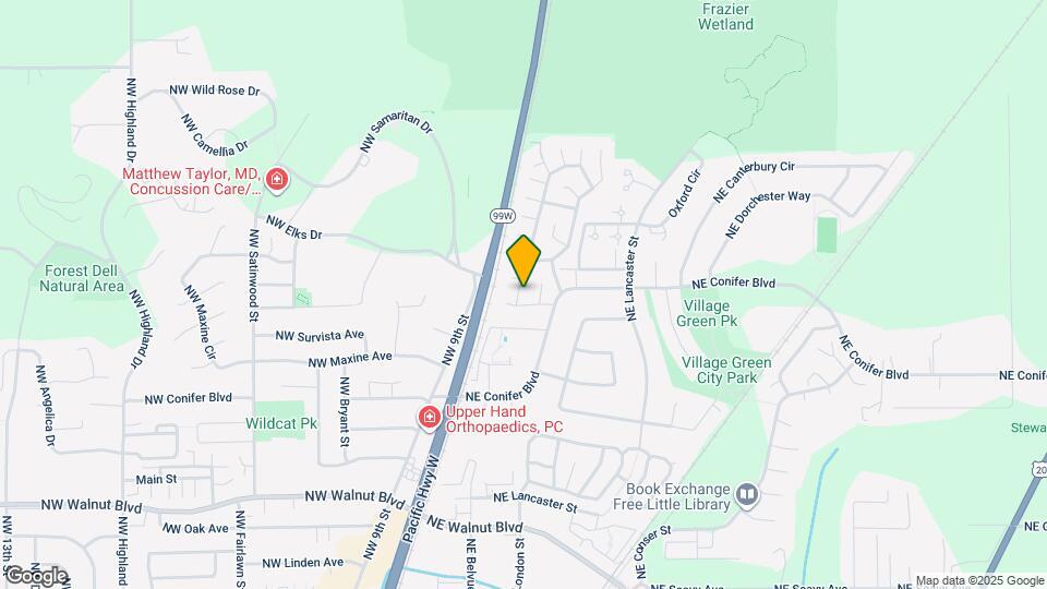 3113 NE Flintlock Pl Map and Location Details