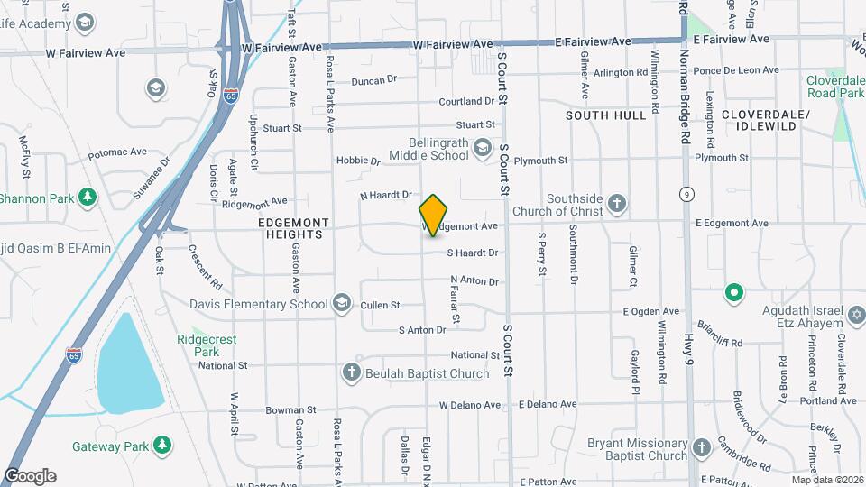 76 S Haardt Dr Map and Location Details