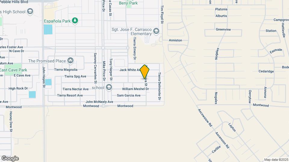 14853 Tierra Fortaleza Ave Map and Location Details