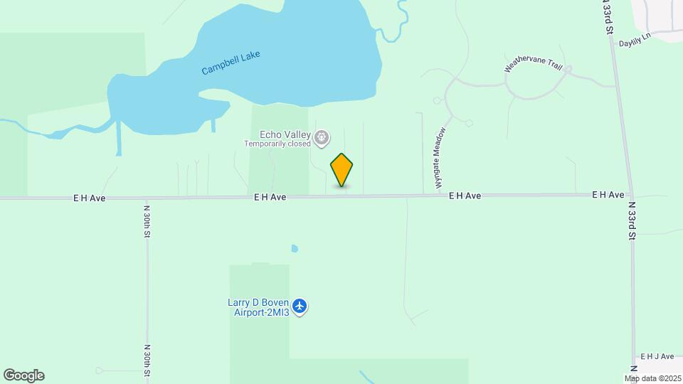 8599 E H Ave Map and Location Details