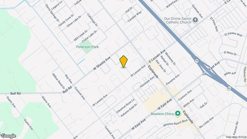 215 Clark Way Map and Location Details