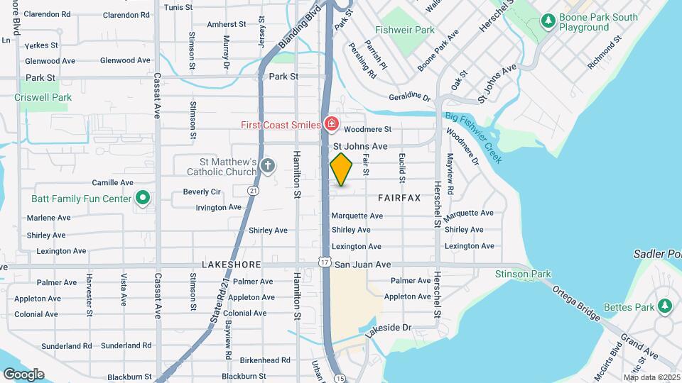 4445 Irvington Ave Map and Location Details