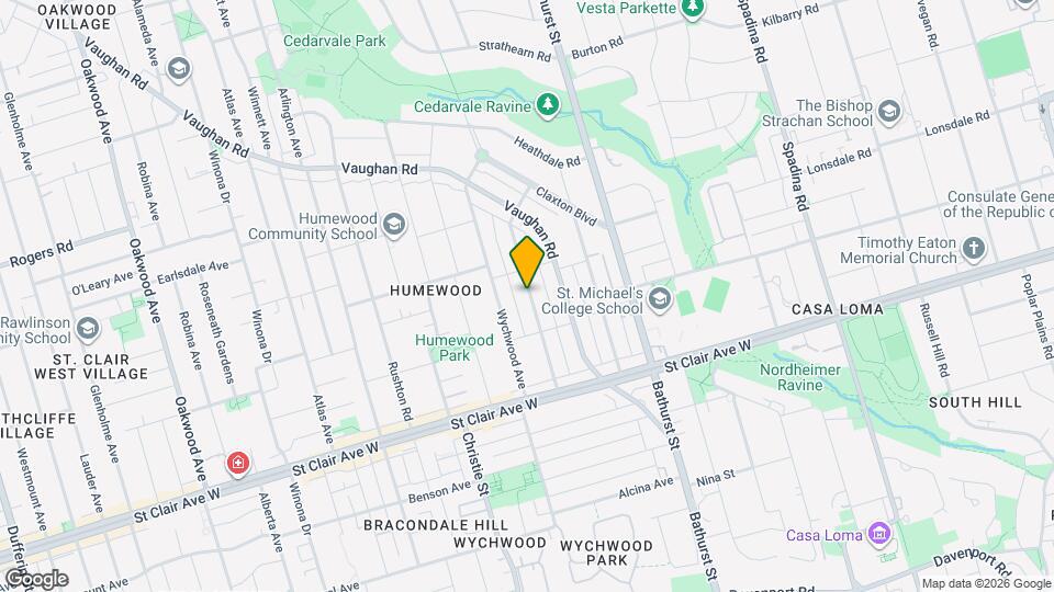86 Kenwood Ave Map and Location Details