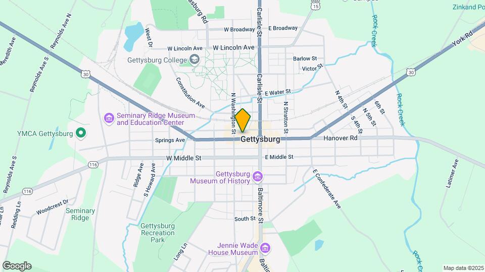 51 Chambersburg St Map and Location Details