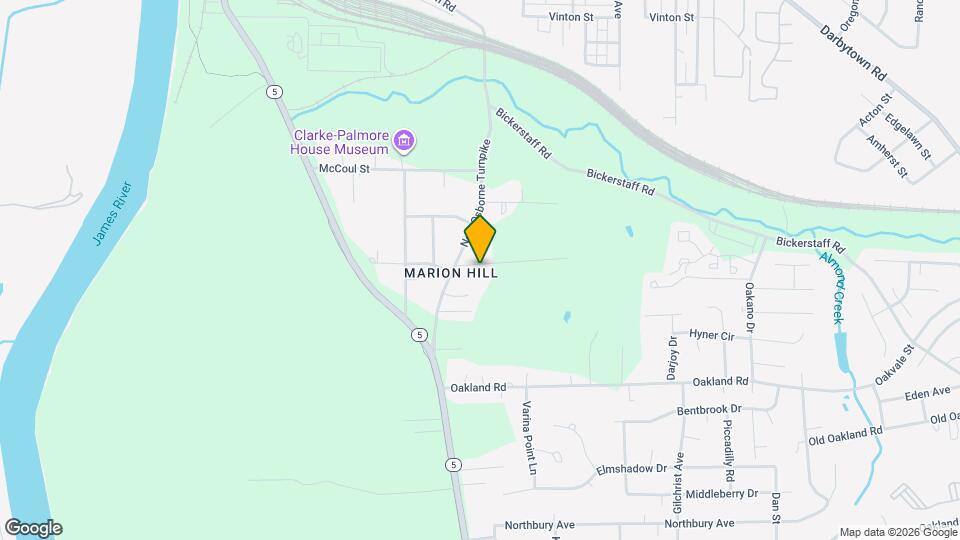 1041 Greenview Dr Map and Location Details