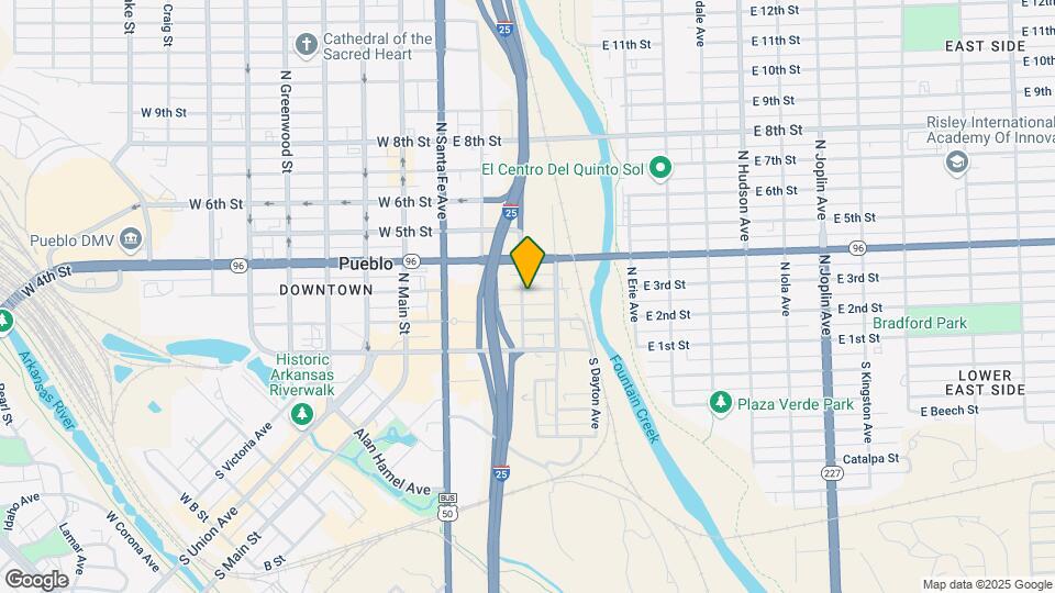 226 N Bradford St Map and Location Details