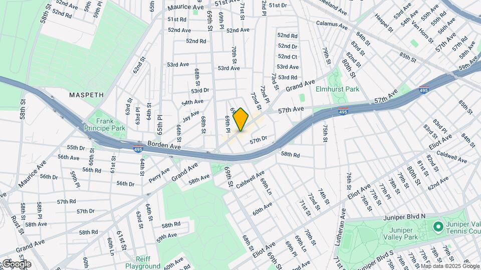 6962 Grand Ave Mapa y Detalles de la Ubicación