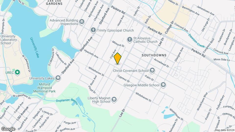 4187 Hyacinth Ave Mapa y Detalles de la Ubicación