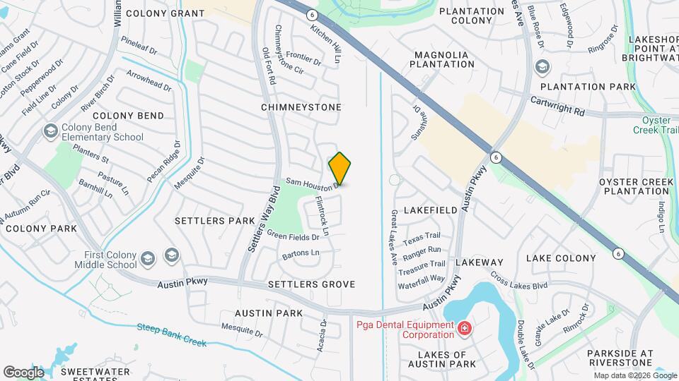 3127 E Heatherock Cir Map and Location Details