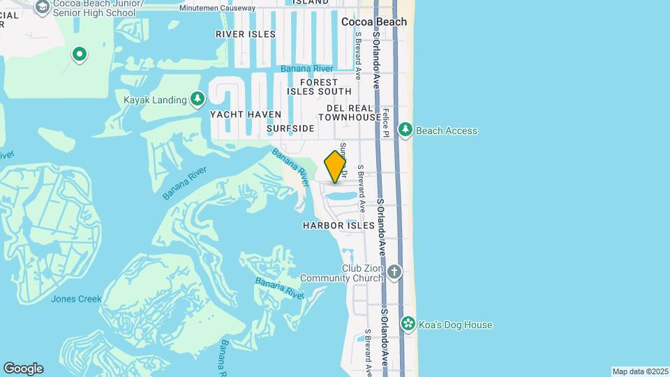 530 S Brevard Ave Map and Location Details