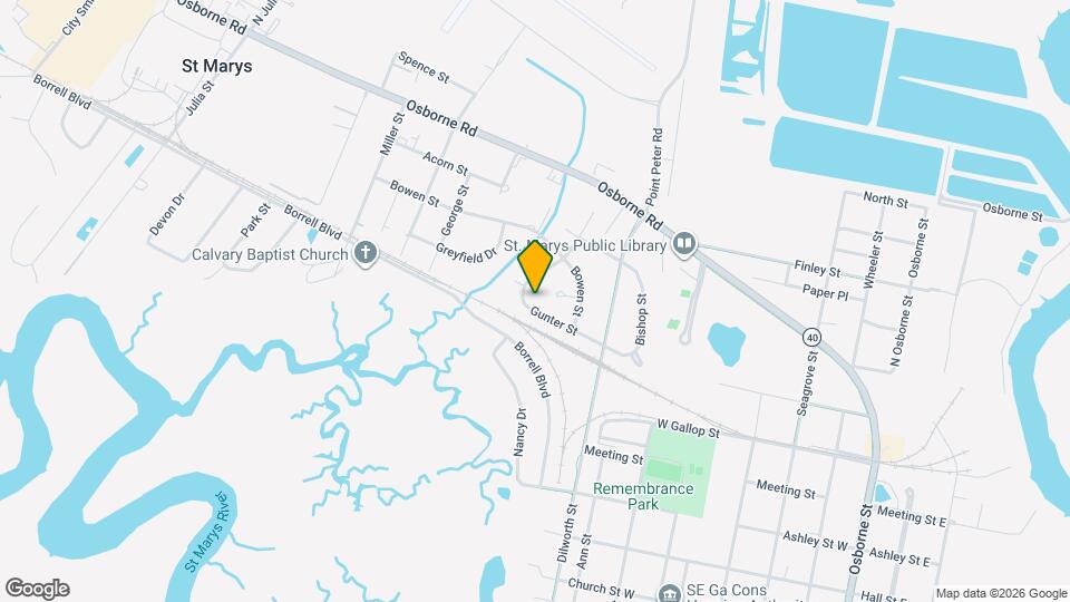 212 Gunter St Map and Location Details