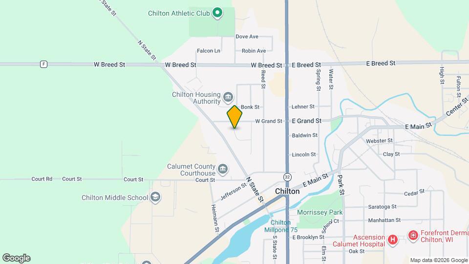 202 Evergreen Ln Map and Location Details