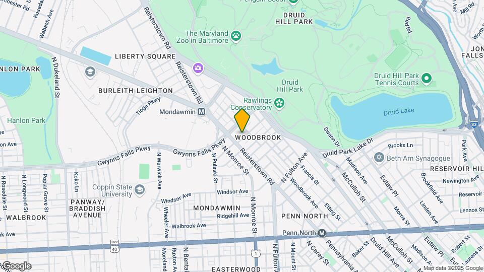 2206 Bryant Ave Mapa y Detalles de la Ubicación