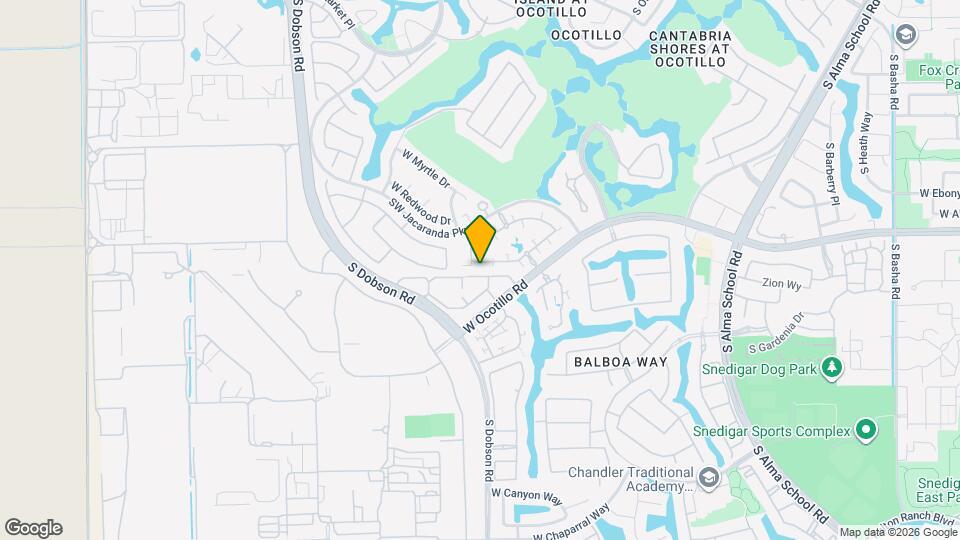 2043 W Periwinkle Way Map and Location Details