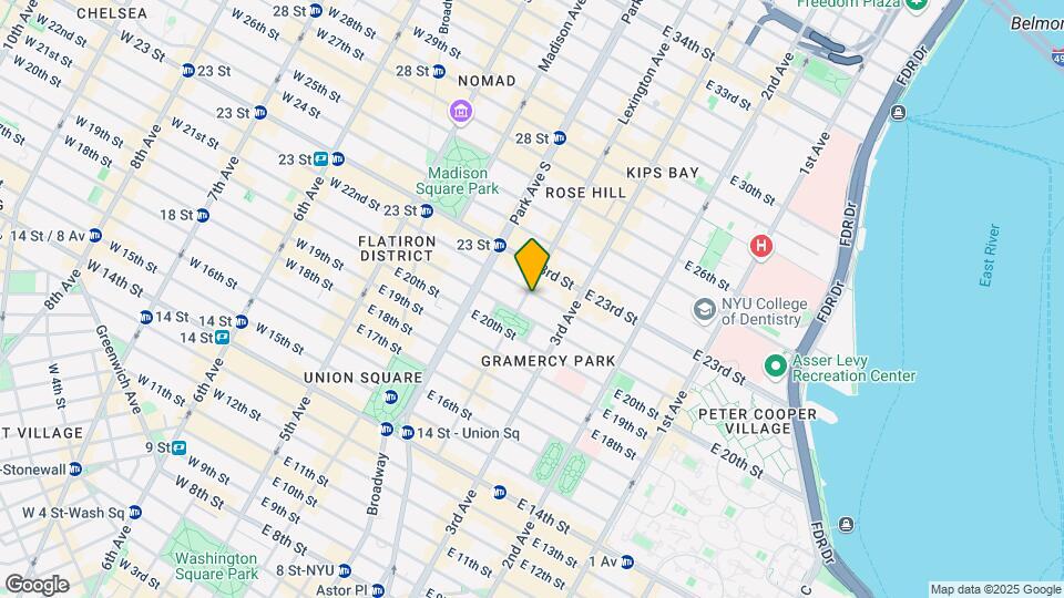The Park Gramercy Mapa y Detalles de la Ubicación