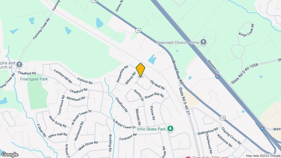 189 Park Pl Dr Map and Location Details