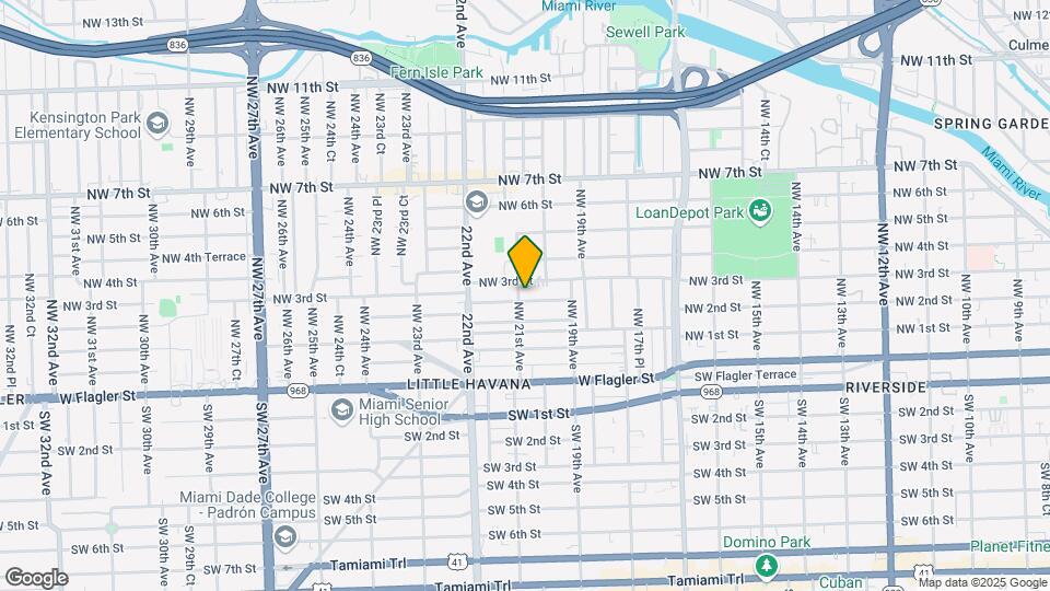 2041 NW 2nd St Map and Location Details