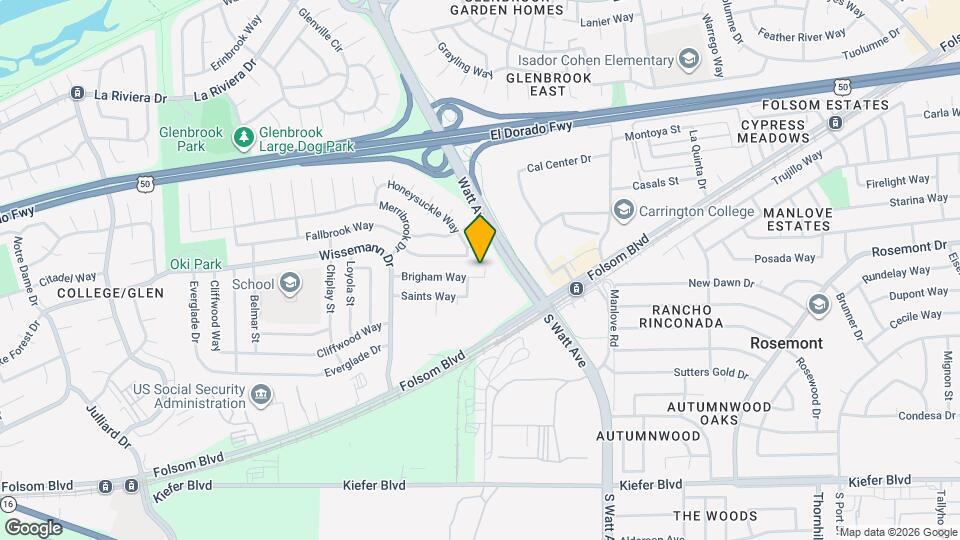 8765 Brigham Way Map and Location Details