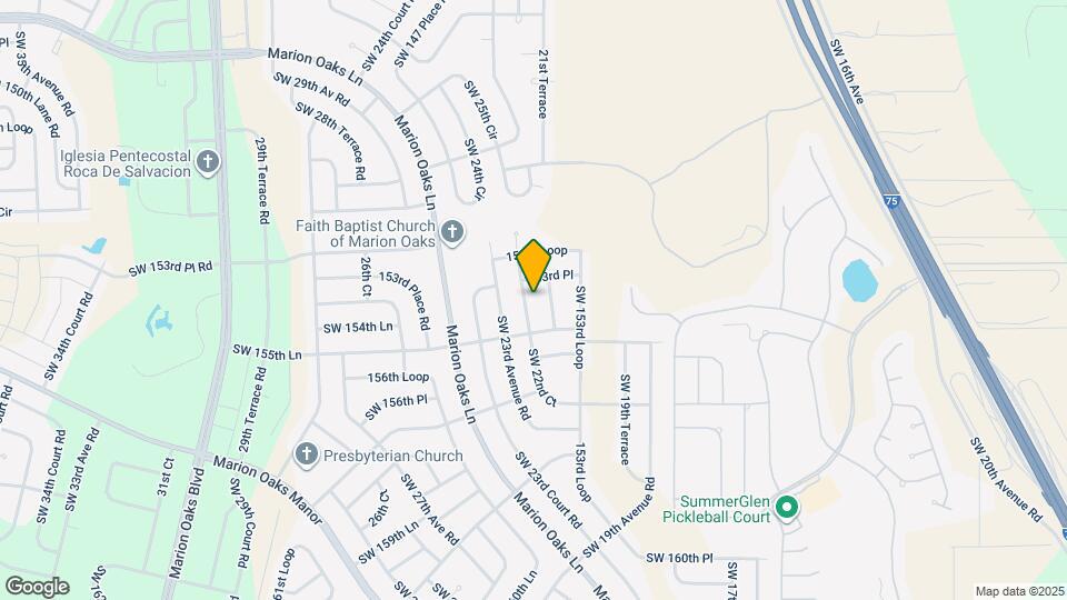 15441 SW 22nd Court Rd Map and Location Details