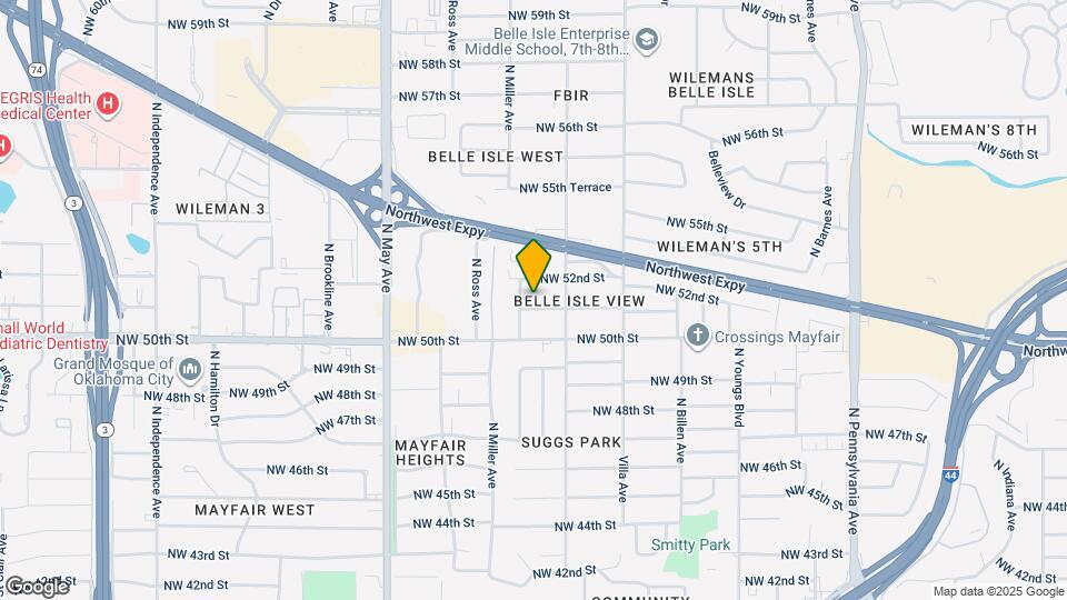 2625 NW 51st St Map and Location Details