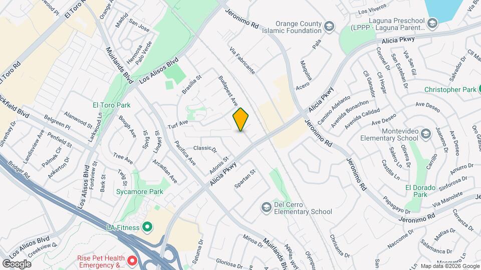 25654 Po Ave Map and Location Details