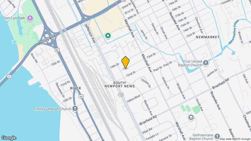 614 73rd St Map and Location Details