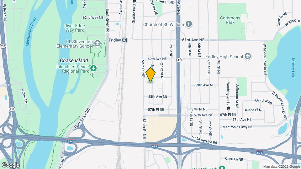 5866 2nd St NE Mapa y Detalles de la Ubicación